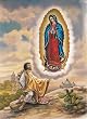 Guadalupe with Beate Diego Poster, 13" x 17" - MADE IN ITALY