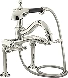 KOHLER K-6905-4-SN IV Georges Brass Bath Faucet, Vibrant Polished Nickel [並行輸入品]