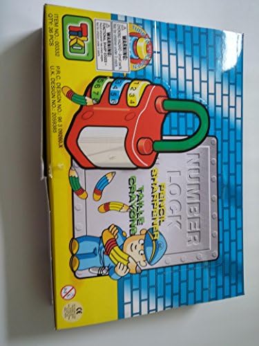 Tiko 36PC Number Lock Pencil Sharperner