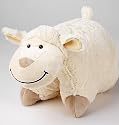 Pillow Head Schaf 45x25 - Pillow Heads Kuscheltier - Mit einem Handgriff vom Kuscheltier zum Kuschelkissen