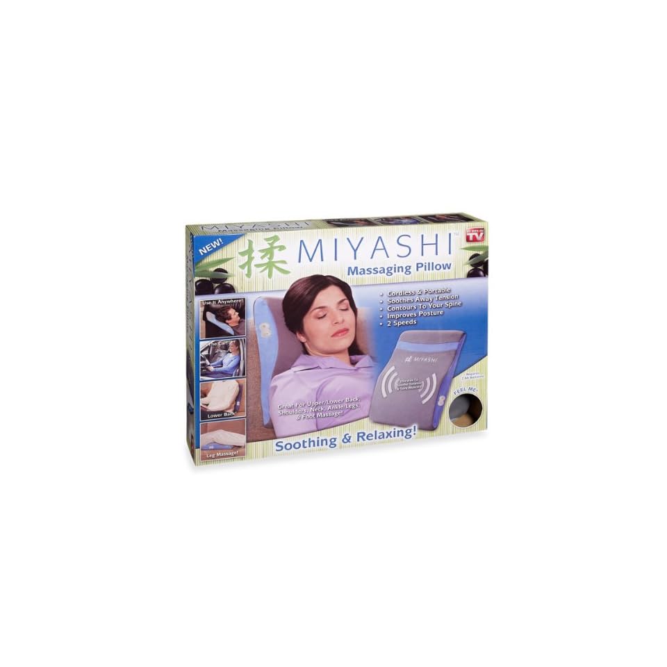 Miyashi Massaging Pillow As Seen On Tv On Popscreen