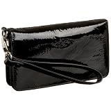 HOBO INTERNATIONAL Ally Wallet,Black,One Size