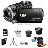 Sony HDR-CX560V High Definition Handycam Camcorder (Black) ULTIMATE BUNDLE  ....