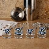 MLB Toronto Blue Jays 4-Pack Enhanced High-Definition Design Shot Glass Set