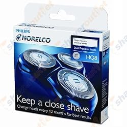 Philips Norelco HQ8 Spectra & Sensotec Shaver Replacement Heads