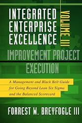 Integrated Enterprise Excellence, Vol. III Improvement Project Execution: A Management and Black Belt Guide for Going Beyond Lean Six Sigma and the Balanced Scorecard