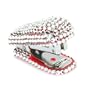 Clear Crystal Encrusted Red Office Mini Size Stapler