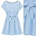 ACHICGIRL Women's Flattering A Line Solid Printed Skater Dress
