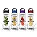 Trim Evolution Fruit Infusion Water Bottle For Use With Fruits, Vegetables & Herbs, Premium Non-Toxic Plastic, Leak-Proof, Shatter-Proof & Dishwasher-Safe, Affordable & Reusable (Red)