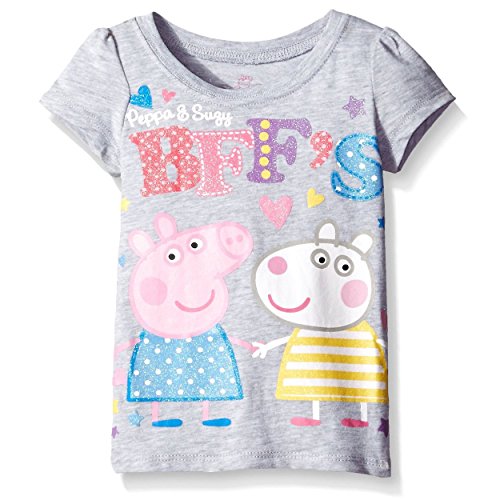 Peppa Pig Girls Short Sleeve Tee (Toddler/Little Kid)