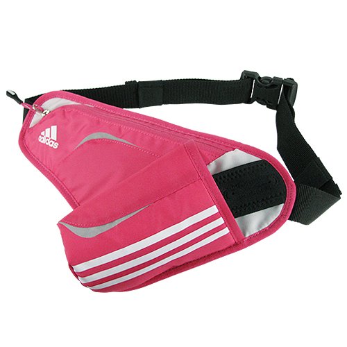(アディダス)adidas ウエストポーチ ランニングボトルポーチ レイディアントピンク KQ898-E36809