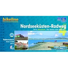 Nordseek�sten-Radweg. 1:75000: Bikeline Radtourenbuch, Nordseek�sten-Radweg Teil 4: D�nemark. Von Tonder nach Skagen, 1 : 75 000, wetterfest/rei�fest; GPS-Tracks Download