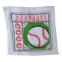 Kingsley Cotton Towel - Baseball Theme (Badet�cher)