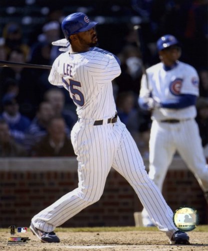 Derrek Lee Chicago Cubs 8x10 Photo (2008 Batting Action)