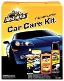 51PahFM8ztL. SL160  Armor All Car Care Kit (Ultra Shine Wash & Wax 16 Ounce, Original Protectant 10 Ounce, Tire Foam 20 Ounce and Glass Wipes 25 Count), 1 Kit (Pack of 6)