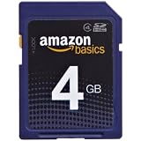 AmazonBasics SDHC Class 4 4GB Secure Digital Card
