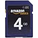AmazonBasics SDHC Class 4 4GB Secure Digital Card