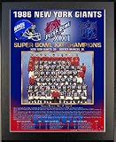 1986 New York Giants Super Bowl XXI Champions 11 x 13 Plaque from Healy Pro