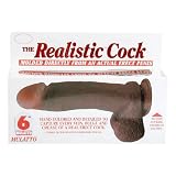 51PaoXeBivL. SL160  ZBF 6700007075 The Realistic Cock 6 Mulatto with Suction Cap