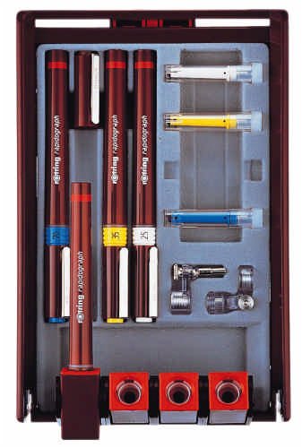 Rapidograph 4er-Satz 0,25/0,35/0,50/0,70 mm Preisvergleich