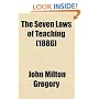 The Seven Laws of Teaching (1886)
