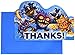 Amscan Swashbuckling Skylanders Birthday Party Postcard Thank You Cards Supply (8 Pack), 4 1/4