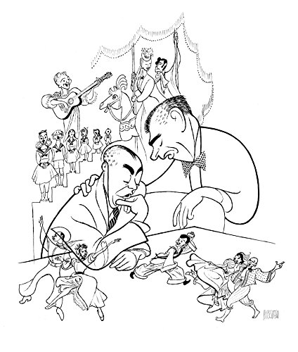AL HIRSCHFELD'S: RICHARD RODGERS & OSCAR HAMMERSTEIN, 
