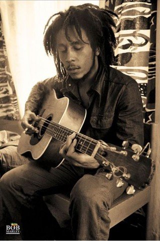 Bob Marley - Sepia, Gitarre Poster (91 x 61cm) von Bob Marley – bei Amazon kaufen Bob Marley - Sepia, Gitarre Poster (91 x 61cm) von Bob Marley - alle Infos