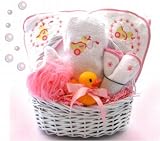 Personalized Pink/Blue Ducky Bath Time