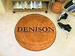 Denison Univ Basketball 29" Round Floor Mat (Rug) - Denison NCAA College Athletics