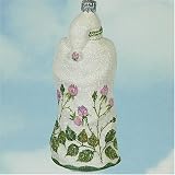 Superb HTF Patricia Breen LTD Full Sized Fully Glittered Redoute Day Ornament NWT