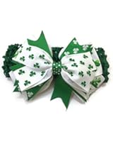 Rush Dance St. Patrick's Day Shamrock Stretch Baby Headband - Irish Pride