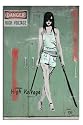 Ge Feng Poster - High Voltage Girl 91.5 x 61cms (36 x 24 Inches)