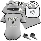 Majestic Chicago White Sox Newborn Rookie of the Year 5 Piece Gift Pack