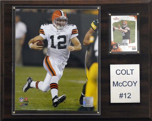 NFL Colt McCoy Cleveland Browns Player Plaque