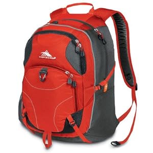 High Sierra Neuro Backpack, Red Line Charcoal, 19.5x13.5x8-Inch