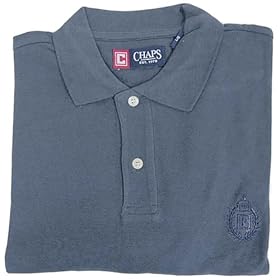Ralph Lauren Chaps Pique Knit Men's Sport Polo Shirt