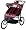 InStep Run Around LTD 2 Double Jogging Stroller (Red/Grey)
