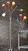 Medusa Floor Lamp - Brushed Aluminum/Multicolor Sconces