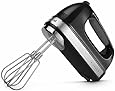 KitchenAid KHM920A 9-Speed Hand Mixer- With (Free Dough hooks, whisk, milk shake liquid blender rod attachment and accessory bag) (Black)