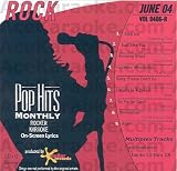 Karaoke Music CDG: Pop Hits Monthly Karaoke Rock June 2004 CDG