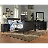 Bastille Black Bedroom Set by Homelegance