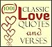 1001 Classic Love Quotes and Verses