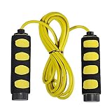 Hitop Lightweight Skipping Rope for Kids with Comfort Handle, Children Jump Rope for Exercise, Crossfit, Boxing, Workout and Fitness, Best Toys Gifts for Boys and Girls Age 5 to 10 Year Old