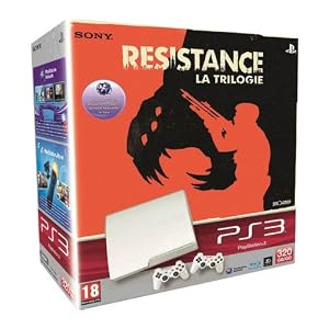 cheaper SONY COMPUTER PS3 Slim 320 GB Console in white + Resistance Trilogy [PS3] + 3 YEARS WARRANTY Reviews
