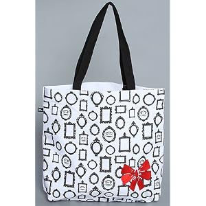 Paul Frank The Paris Love White Tote,Bags (Handbags/Totes) for Women