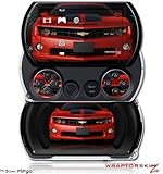 PSPgo Skin and Screen Protector Kit 2010 Chevy Camaro Victory Red - Black S ....