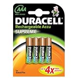 Duracell Akku Micro AAA (HR03) 1,2V 1.000mAh im 4er Pack