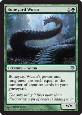 Magic: the Gathering - Boneyard Wurm - Innistrad