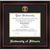 Diploma Picture Frame Illinois Fighting Illini